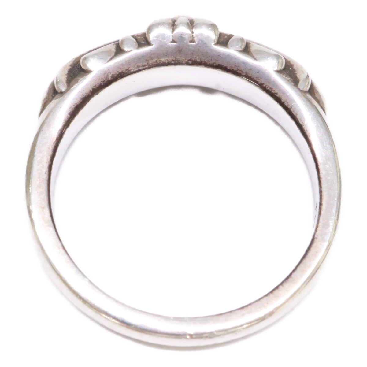 Chrome hearts クロムハーツ 925 ベイビークラシックフローラル リング 指輪