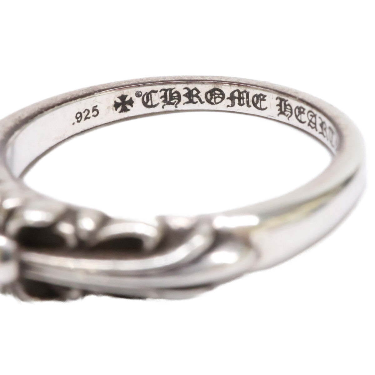 Chrome hearts クロムハーツ 925 ベイビークラシックフローラル リング 指輪