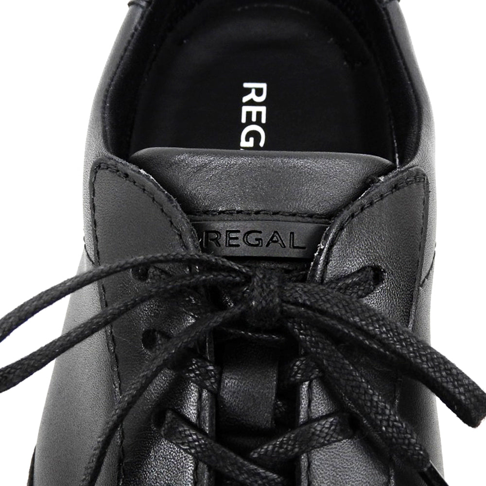REGAL リーガル 美品 GORE-TEX レザー レースアップ スニーカー シューズ メンズ 黒 ブラック 25cm 70CL シューズ