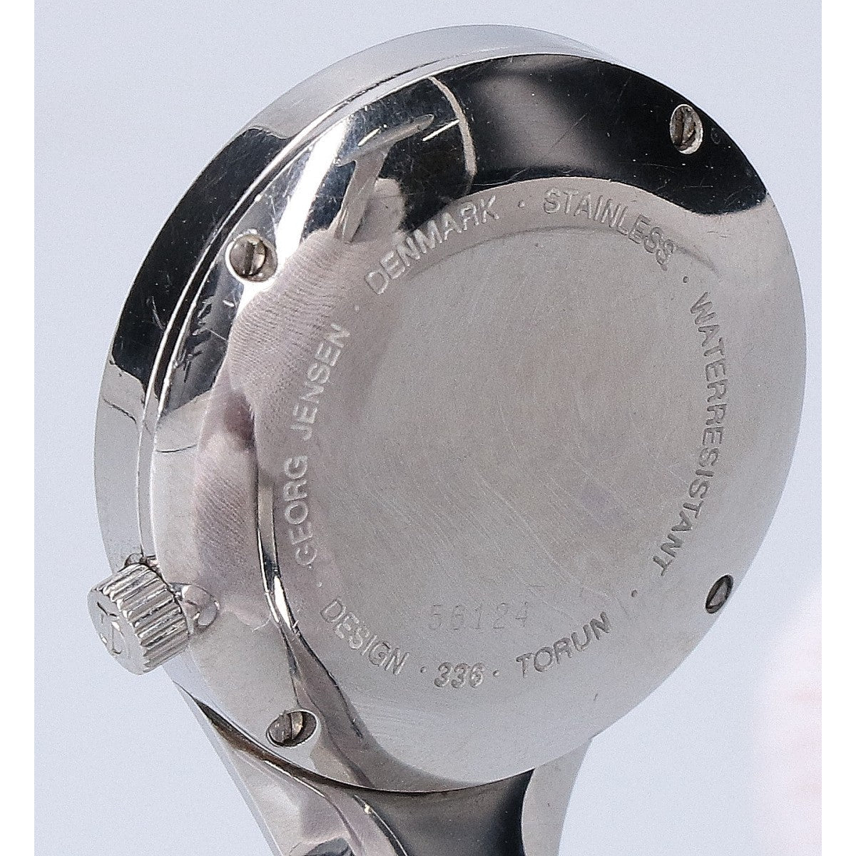 GEORG JENSEN ジョージジェンセン 336 Vivianna ヴィヴィアンナ Torun トールン ステンレス バングル 腕時計