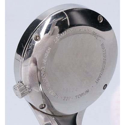 GEORG JENSEN ジョージジェンセン 336 Vivianna ヴィヴィアンナ Torun トールン ステンレス バングル 腕時計