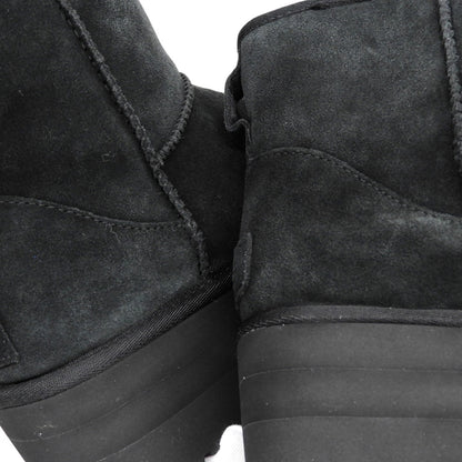 UGG アグ 美品 クラシックミニプラットフォームブーツ シューズ メンズ ブラック 26cm 1134991 シューズ