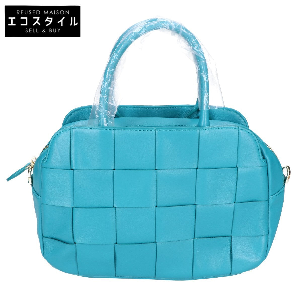 Pua Moena ピュアモエナ 【新品同様】イントレチャート 2WAYショルダー ハンドバッグ