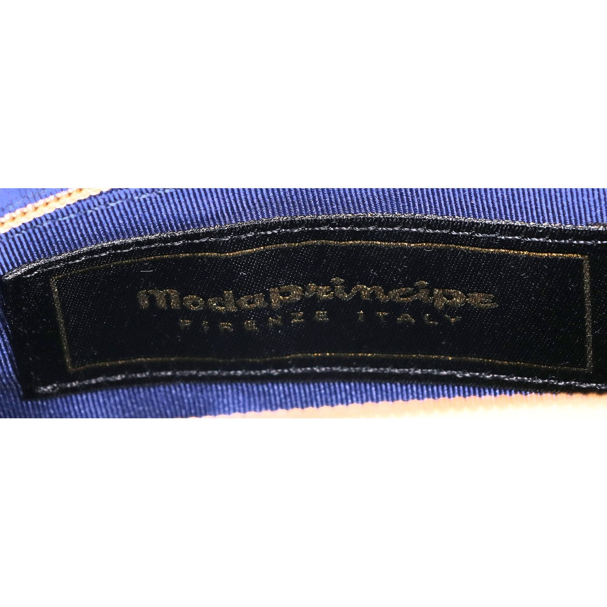 Modaprincipe モーダプリンチペ 【新品同様】クロコ型押しレザー ショルダーバッグ