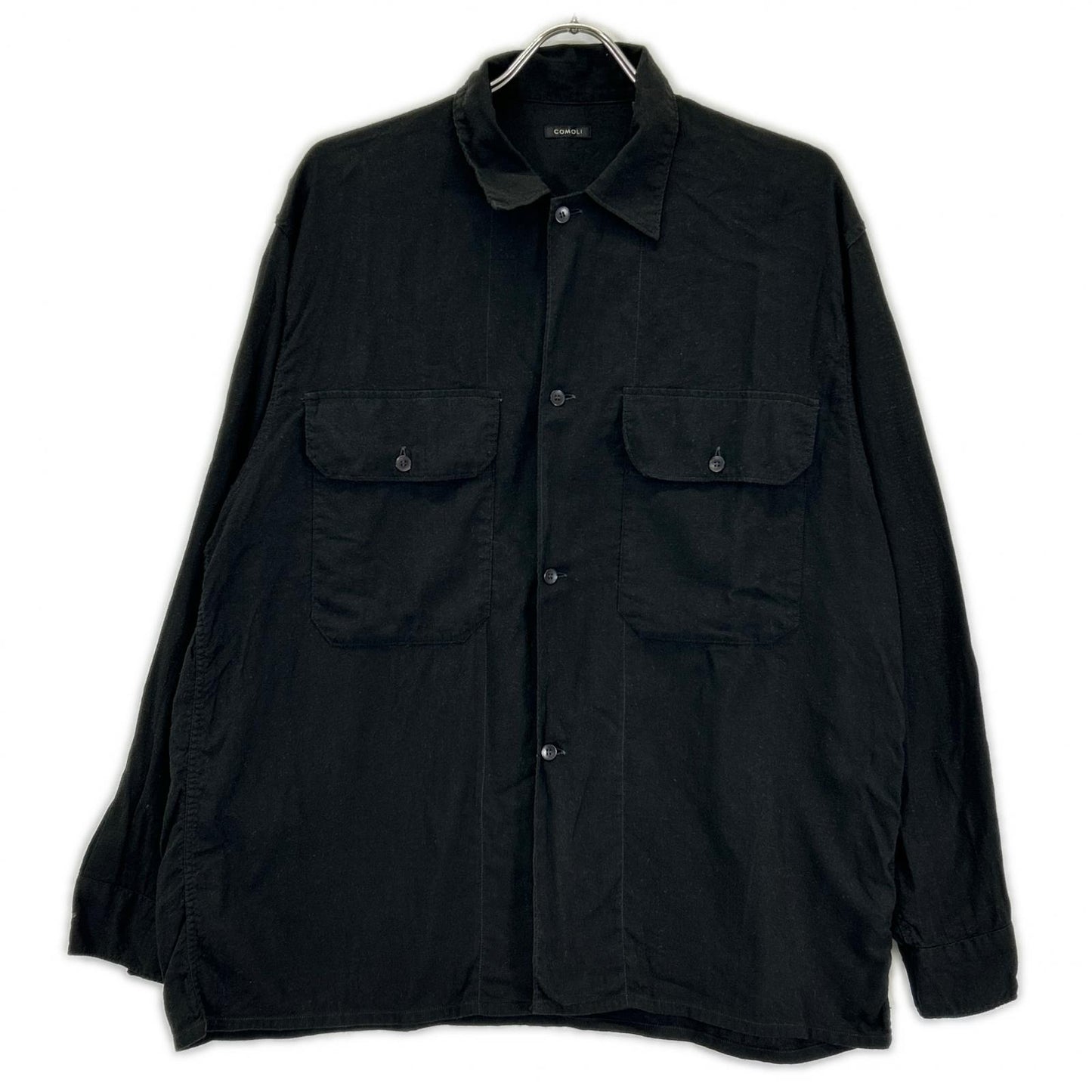 COMOLI コモリ V01-02016 空紡オックス CPOシャツ トップス