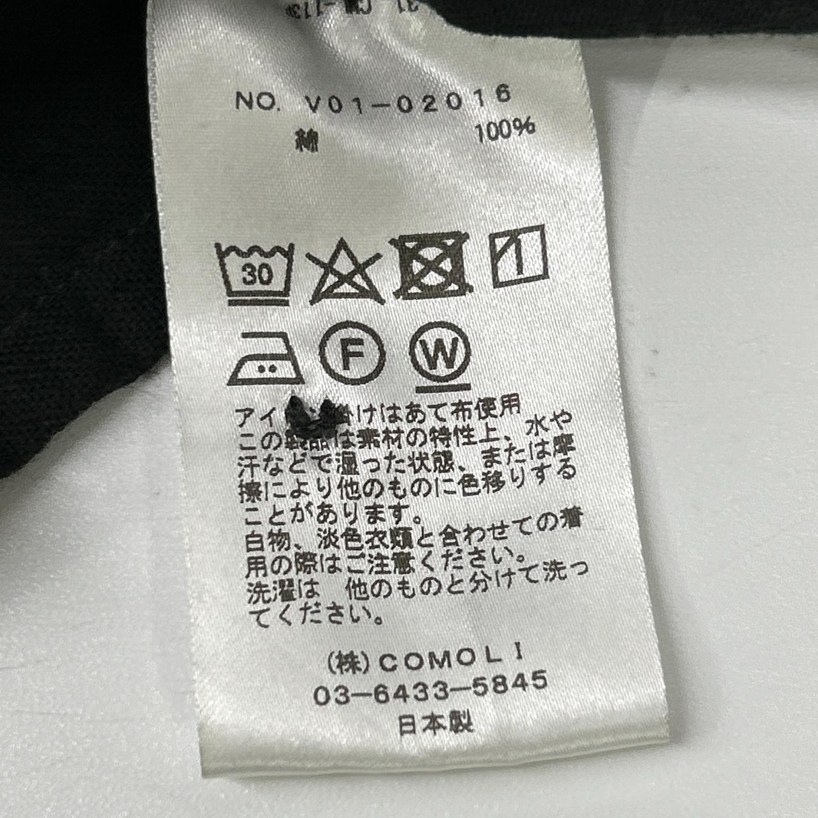 COMOLI コモリ V01-02016 空紡オックス CPOシャツ トップス