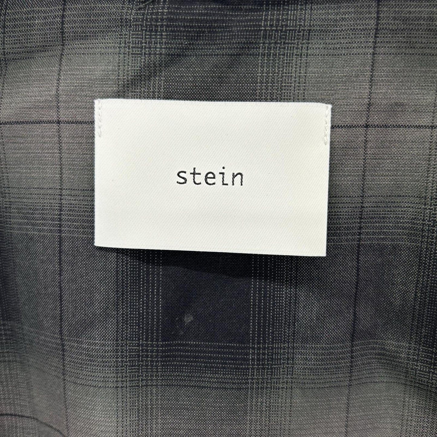ssstein/stein シュタイン ST.548-3 OMBRE CHECK OVERSIZED SS SHIRT オンブレチェック 半袖シャツ トップス