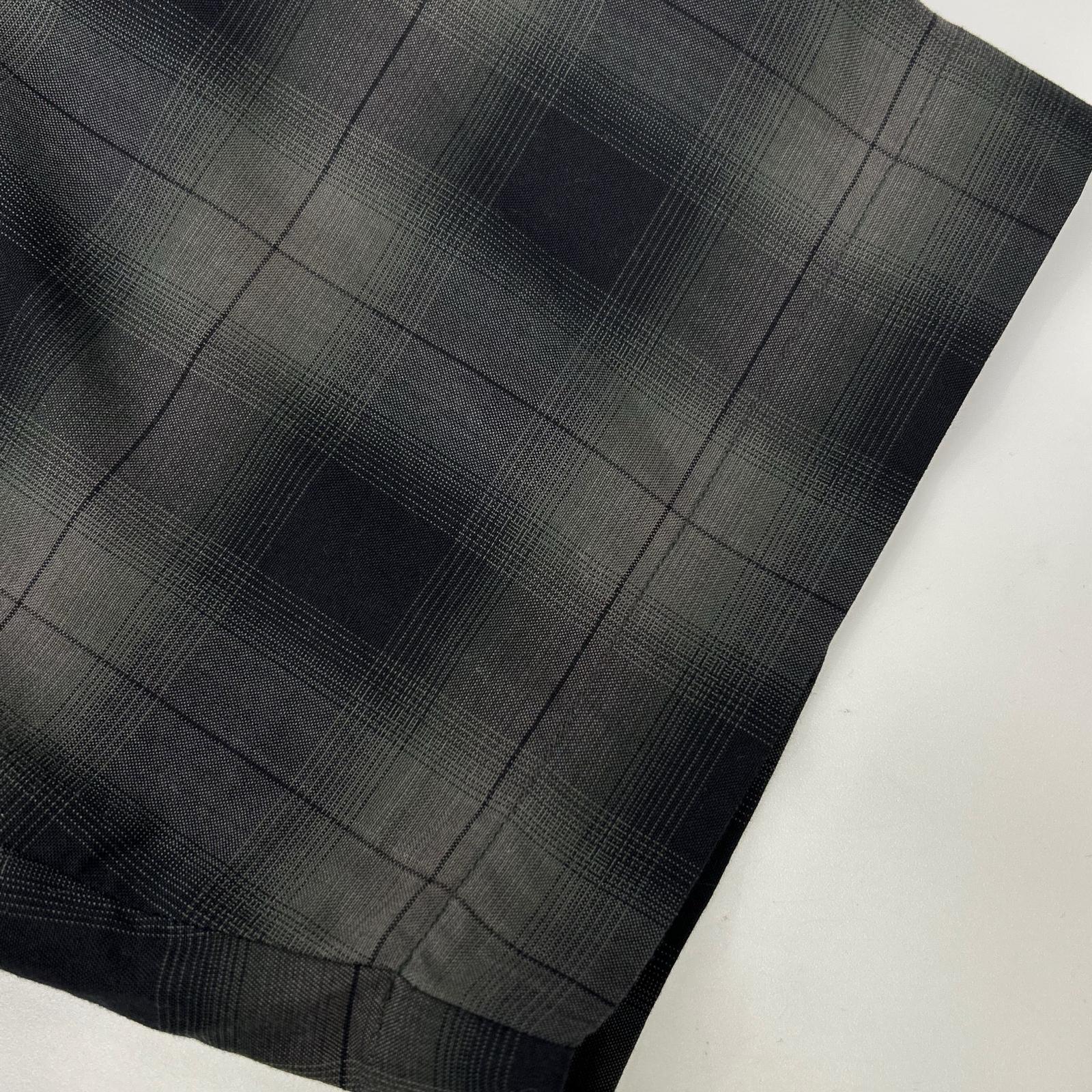 ssstein/stein シュタイン ST.548-3 OMBRE CHECK OVERSIZED SS SHIRT オンブレチェック 半袖シャツ トップス
