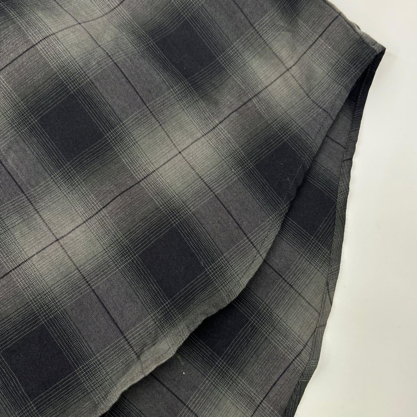 ssstein/stein シュタイン ST.548-3 OMBRE CHECK OVERSIZED SS SHIRT オンブレチェック 半袖シャツ トップス