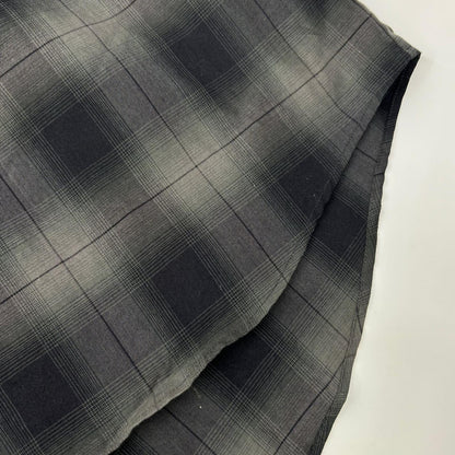 ssstein/stein シュタイン ST.548-3 OMBRE CHECK OVERSIZED SS SHIRT オンブレチェック 半袖シャツ トップス