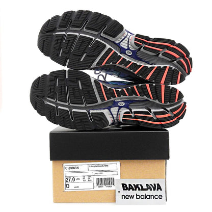 NEW BALANCE ニューバランス 新品同様 Abzorb 1890 スニーカー シューズ メンズ ブルー 27cm U18908BN シューズ