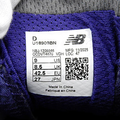 NEW BALANCE ニューバランス 新品同様 Abzorb 1890 スニーカー シューズ メンズ ブルー 27cm U18908BN シューズ