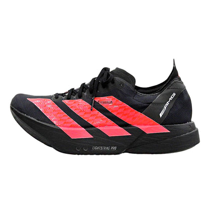 adidas アディダス 新品同様 アディゼロ アディオス プロ 4 AMG ADIZERO ADIOS PRO スニーカー メンズ 黒×赤 27cm KH8840 シューズ