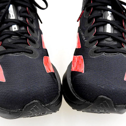 adidas アディダス 新品同様 アディゼロ アディオス プロ 4 AMG ADIZERO ADIOS PRO スニーカー メンズ 黒×赤 27cm KH8840 シューズ