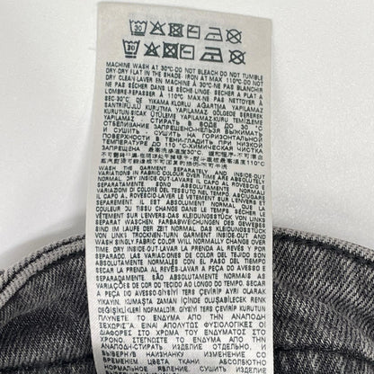 DIESEL ディーゼル 2004 PANTALONI グレー ストレッチ スリム テーパード ジーンズ ボトムス