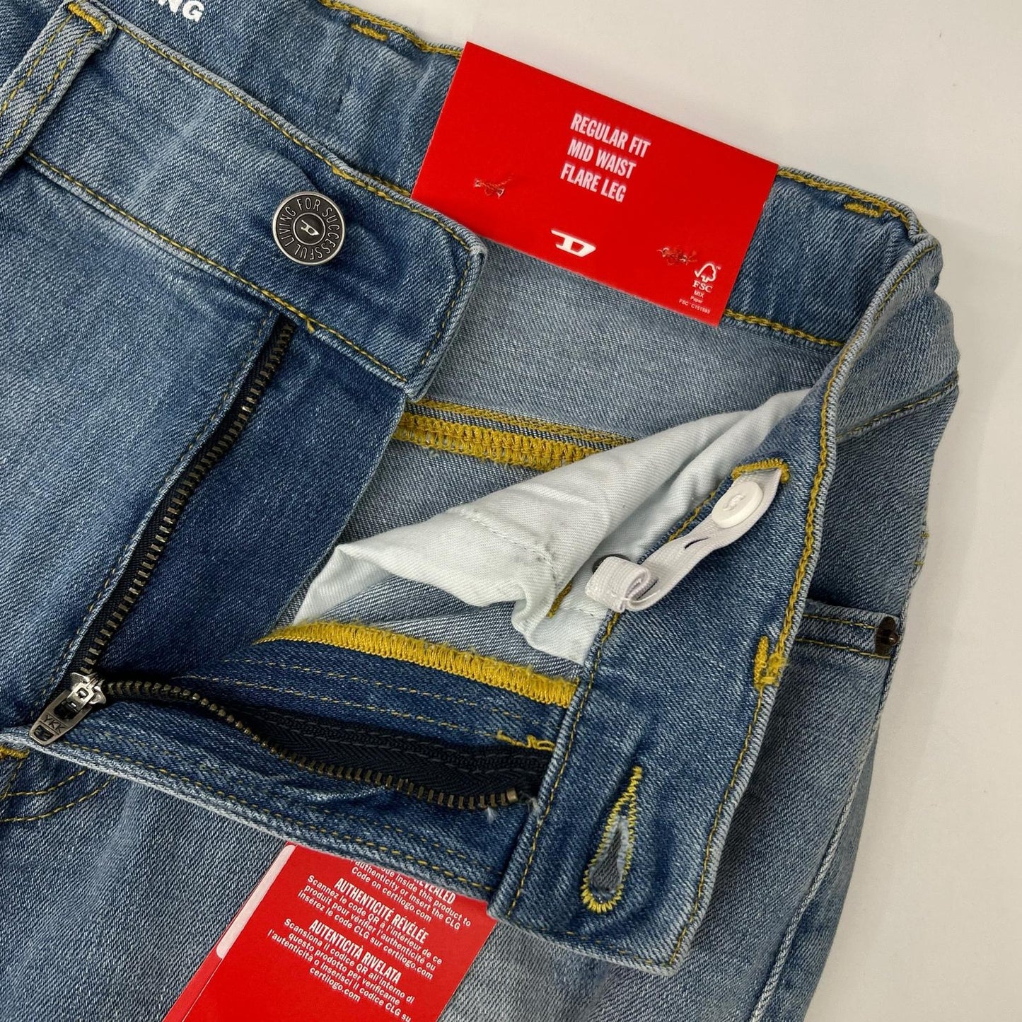 DIESEL ディーゼル 2000-J PANTALONI ブルー ダメージ ジーンズ ボトムス
