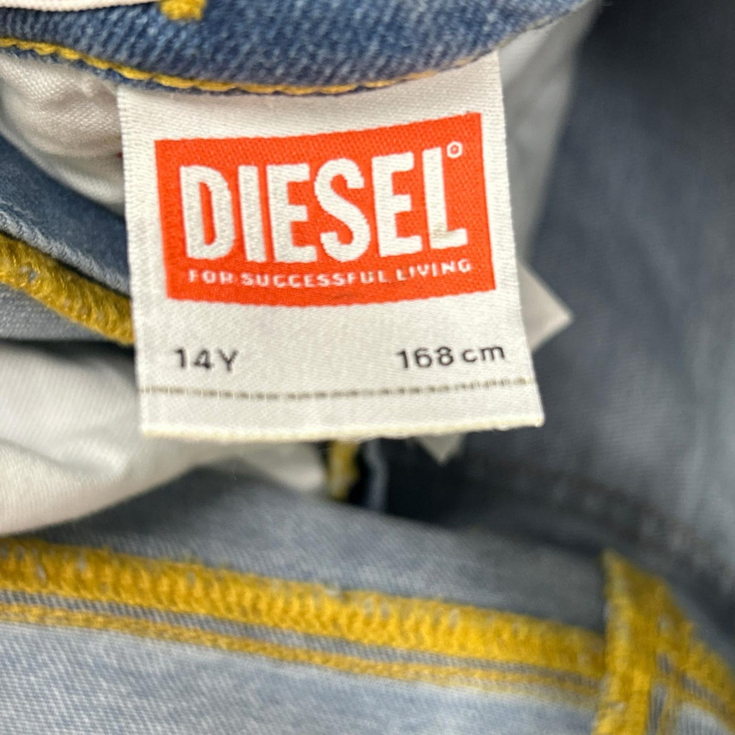 DIESEL ディーゼル 2000-J PANTALONI ブルー ダメージ ジーンズ ボトムス