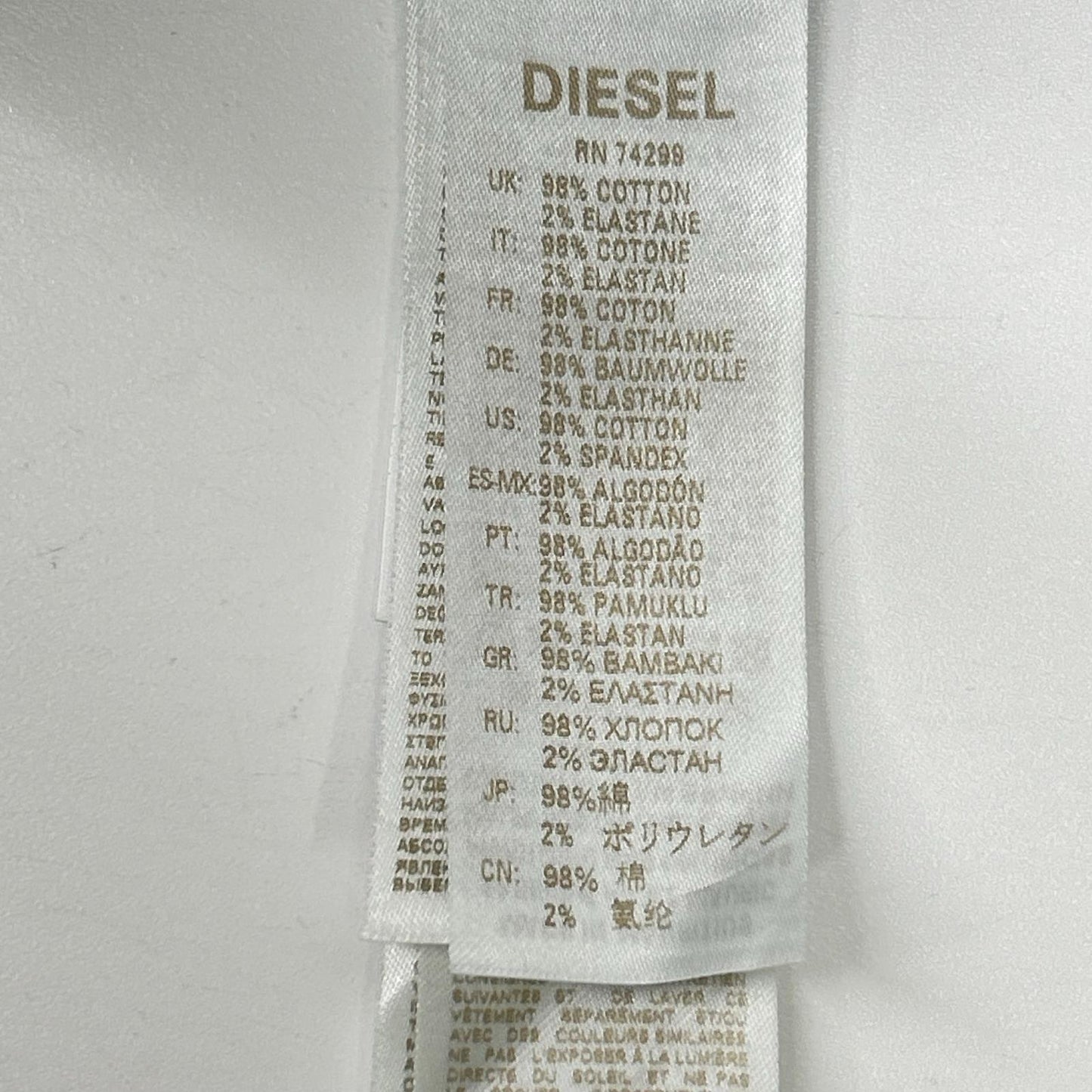 DIESEL ディーゼル 2000-J PANTALONI ブルー ダメージ ジーンズ ボトムス
