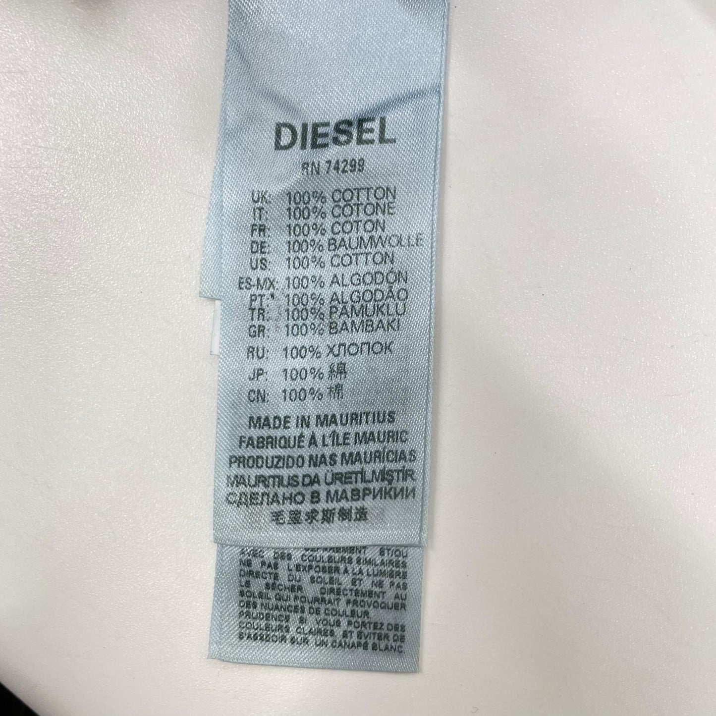 DIESEL ディーゼル J00808 KXBNA ブラック コーティング加工デニム ボトムス