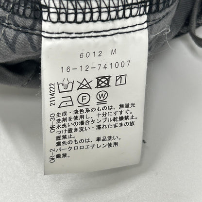 VivienneWestwoodRedLabel ヴィヴィアンウエストウッドレッドレーベル 16-12-741007 ブラック コットン オーブ刺しゅう パターン テーパードデニムパンツ ボトムス