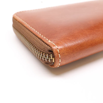 Tsuchiya Kaban Tsuchiya Kaban L-shaped zipper long wallet, bifold long wallet with coin purse