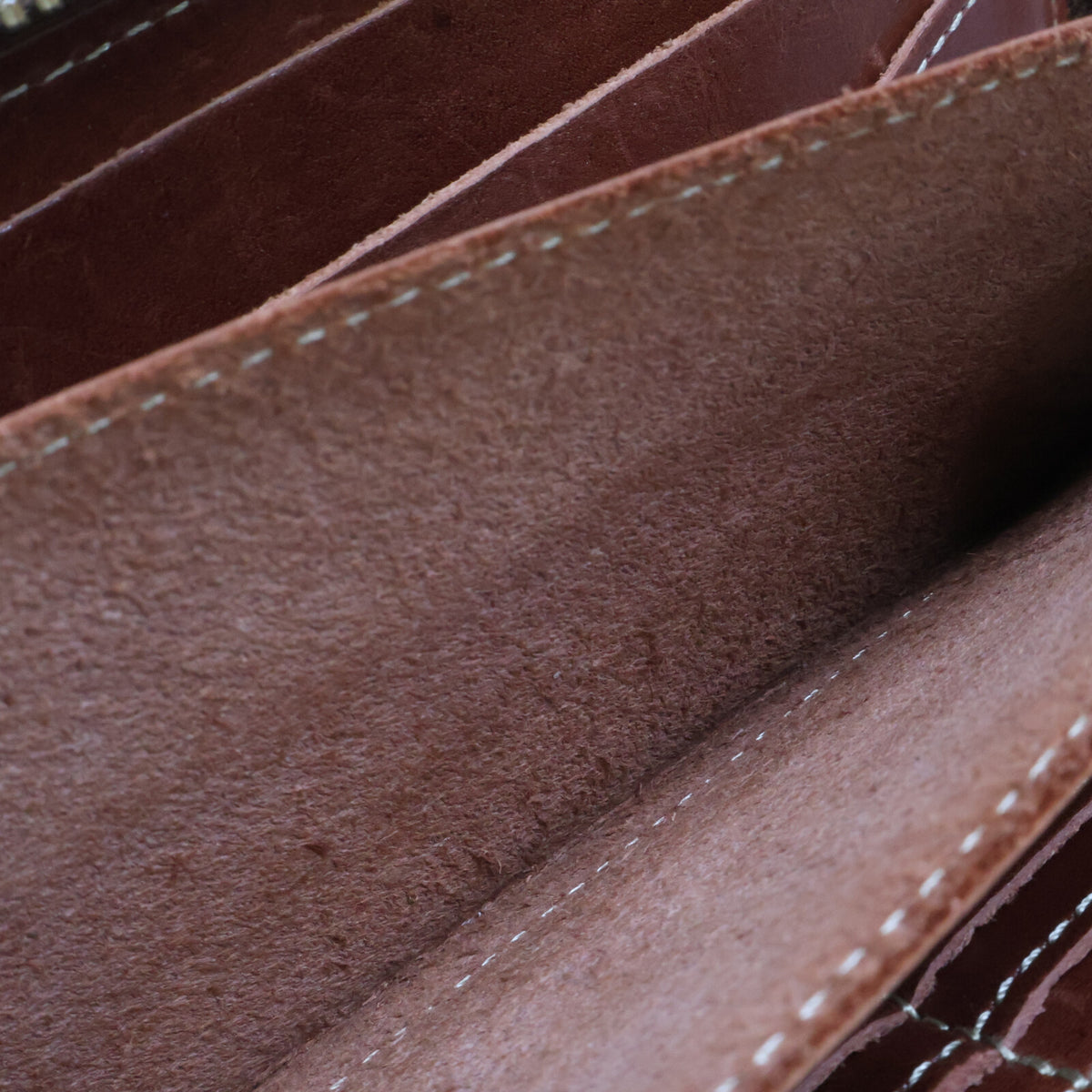 Tsuchiya Kaban Tsuchiya Kaban L-shaped zipper long wallet, bifold long wallet with coin purse