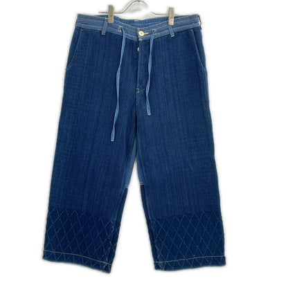 Porter Classic ポータークラシック インディゴブルー 刺し子 KENDO 剣道 PANTS パンツ ボトムス