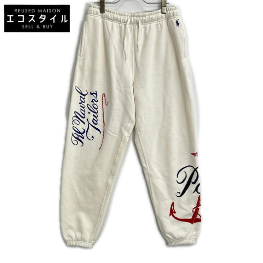 POLObyRalphLauren ポロラルフローレン アイボリー ノーティカルロゴ スウェットパンツ ボトムス