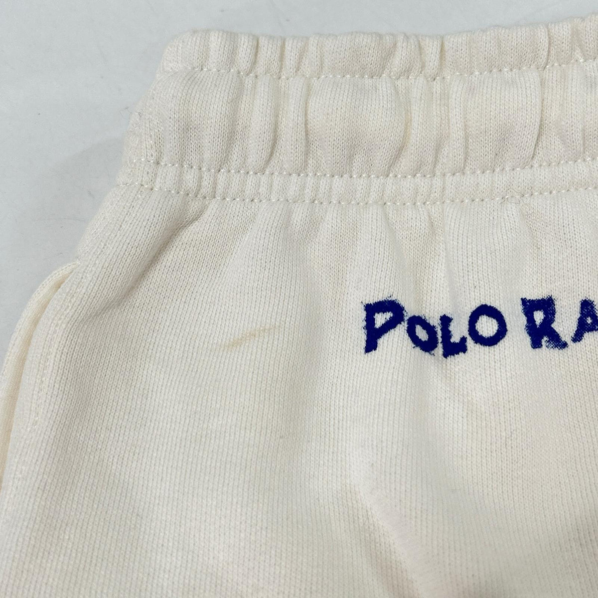 POLObyRalphLauren ポロラルフローレン アイボリー ノーティカルロゴ スウェットパンツ ボトムス