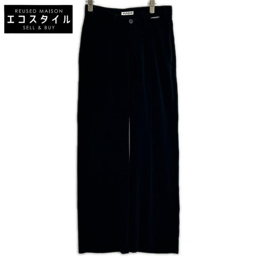 BALENCIAGA バレンシアガ 18SS 571621 ブラック タックパンツ ボトムス
