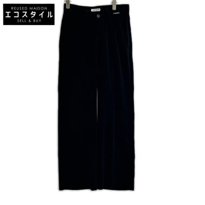 BALENCIAGA バレンシアガ 18SS 571621 ブラック タックパンツ ボトムス