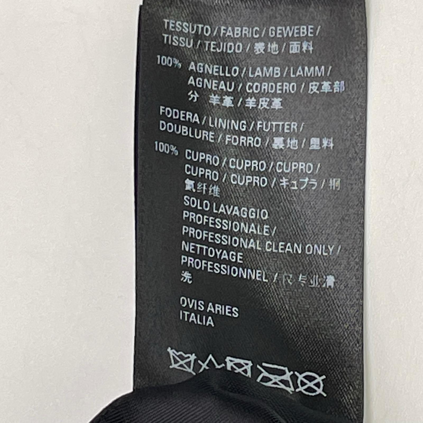 BALENCIAGA バレンシアガ 20年 ブラック 640981 羊革レザースカート スカート