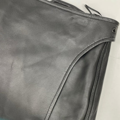 BALENCIAGA バレンシアガ 20年 ブラック 640981 羊革レザースカート スカート