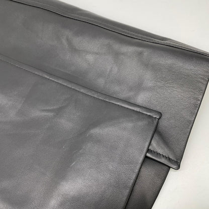 BALENCIAGA バレンシアガ 20年 ブラック 640981 羊革レザースカート スカート