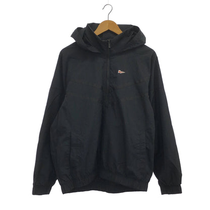 NIKE ナイキ FD0903 ブラック ヘリテージ エッセンシャル ハーフジップ ウインドブレーカージャケット トップス