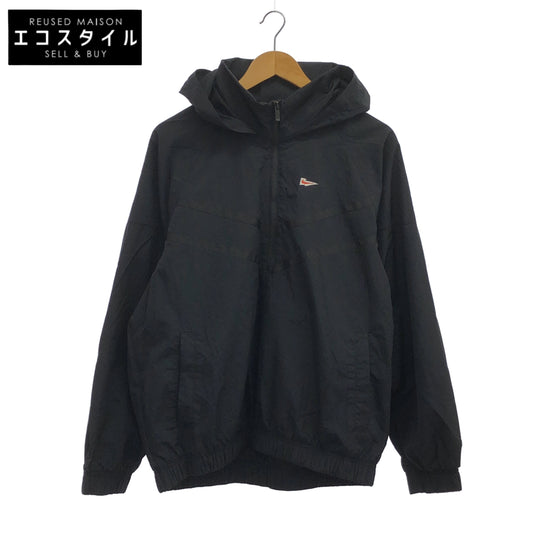 NIKE ナイキ FD0903 ブラック ヘリテージ エッセンシャル ハーフジップ ウインドブレーカージャケット トップス