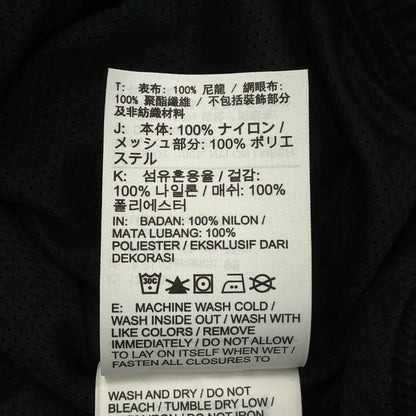NIKE ナイキ FD0903 ブラック ヘリテージ エッセンシャル ハーフジップ ウインドブレーカージャケット トップス