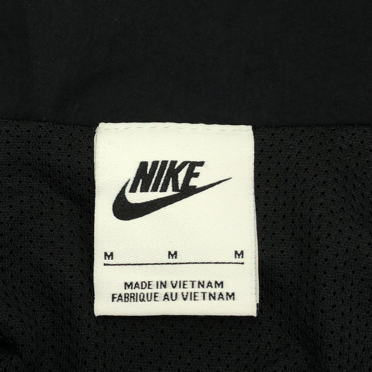 NIKE ナイキ FD0903 ブラック ヘリテージ エッセンシャル ハーフジップ ウインドブレーカージャケット トップス