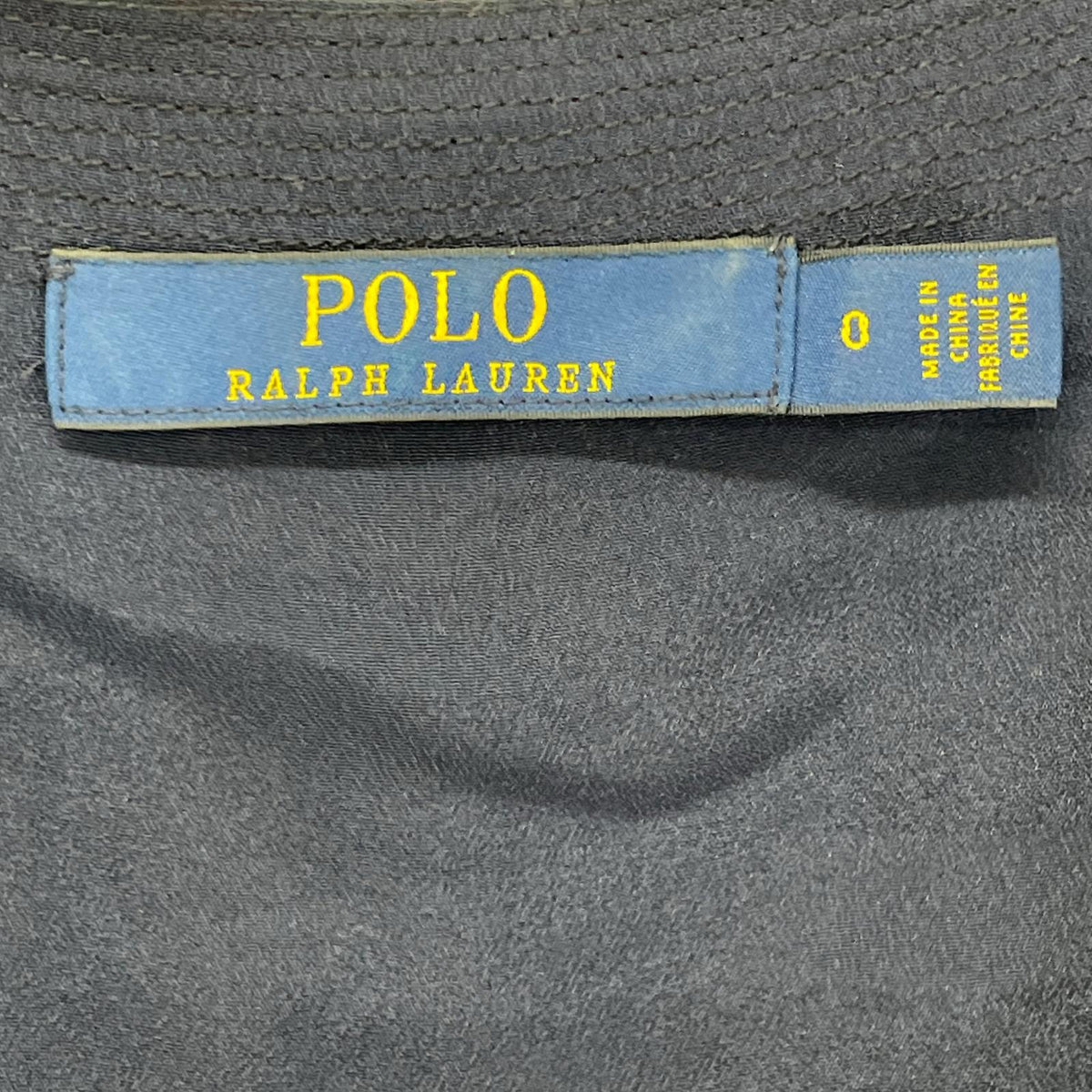 POLObyRalphLauren ポロラルフローレン ネイビー 花総柄 ベルト付き ノースリーブワンピース ワンピース