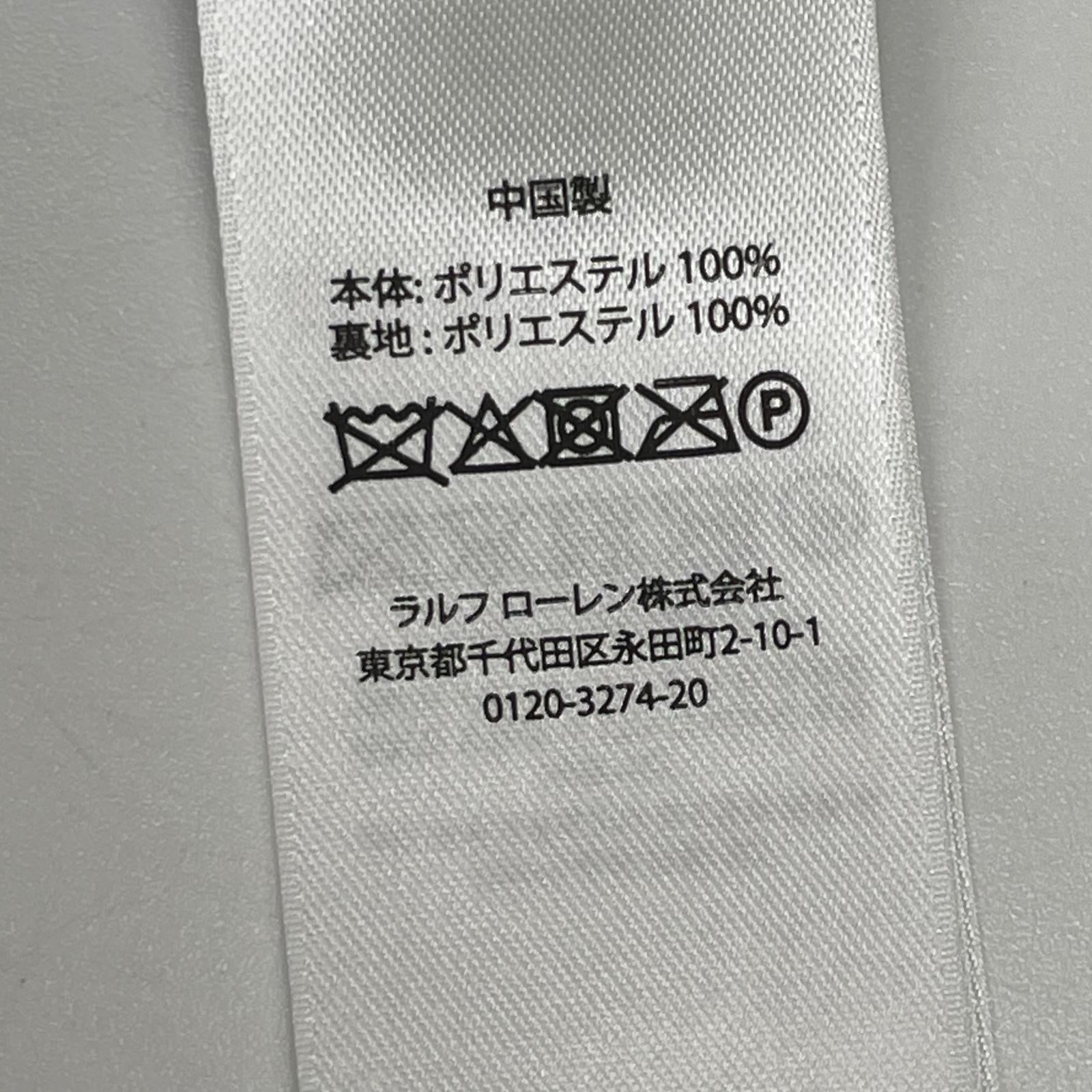 POLObyRalphLauren ポロラルフローレン ネイビー 花総柄 ベルト付き ノースリーブワンピース ワンピース