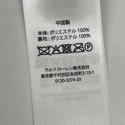 POLObyRalphLauren ポロラルフローレン ネイビー 花総柄 ベルト付き ノースリーブワンピース ワンピース