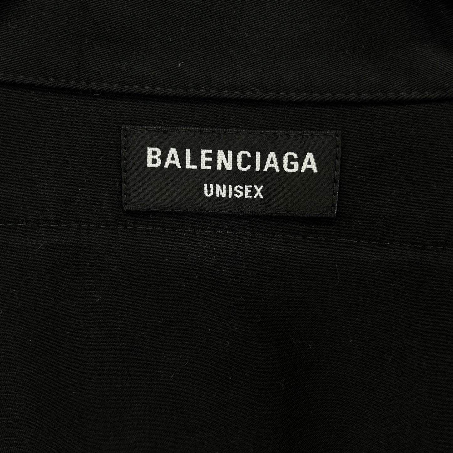 BALENCIAGA バレンシアガ 21AW 663057 ブラック ゲーマーロゴ 半袖シャツ トップス