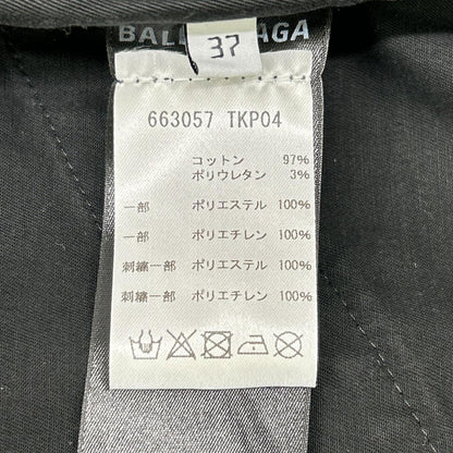 BALENCIAGA バレンシアガ 21AW 663057 ブラック ゲーマーロゴ 半袖シャツ トップス