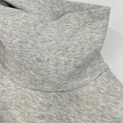 ALEXANDER WANG アレキサンダーワン グレー 総ロゴ ショート丈プルオーバートレーナ トップス