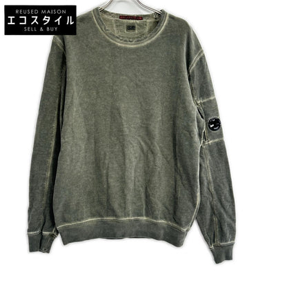 C.P.COMPANY シーピーカンパニー 10CMSS197A グレー クルーネック ICEレンズスウェットシャツ トップス