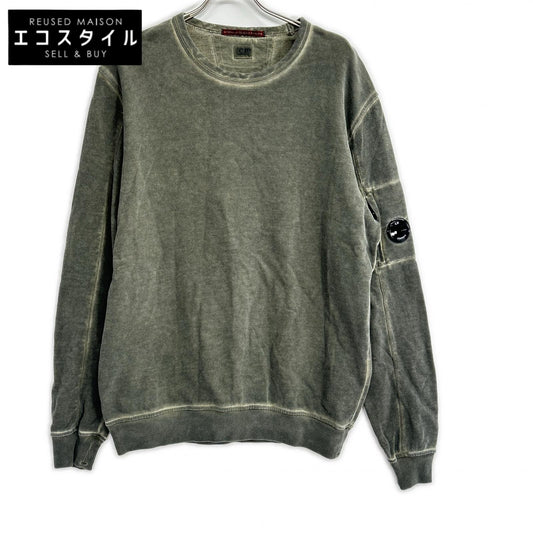 C.P.COMPANY シーピーカンパニー 10CMSS197A グレー クルーネック ICEレンズスウェットシャツ トップス