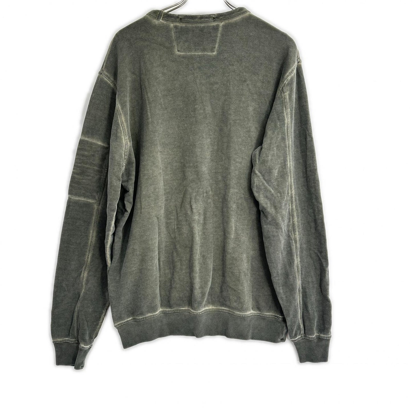C.P.COMPANY シーピーカンパニー 10CMSS197A グレー クルーネック ICEレンズスウェットシャツ トップス