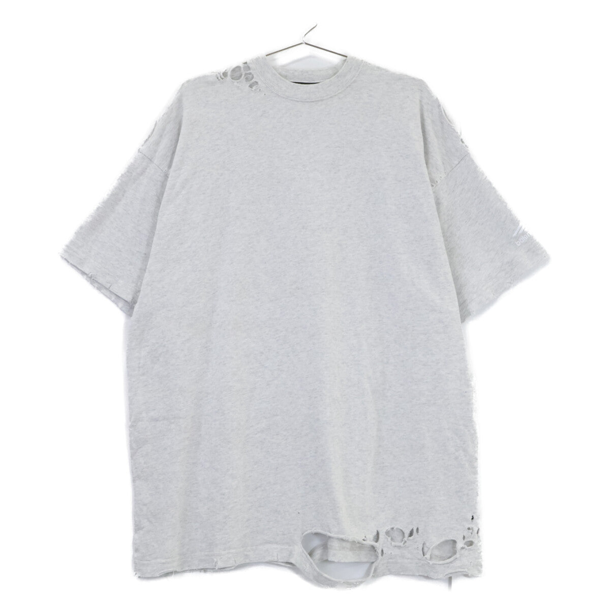 BALENCIAGA バレンシアガ 【国内正規】704056 デストロイ加工 半袖Tシャツ トップス