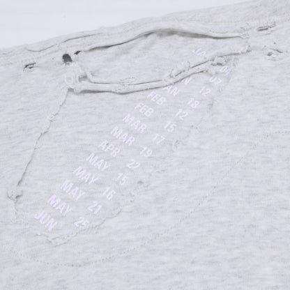 BALENCIAGA バレンシアガ 【国内正規】704056 デストロイ加工 半袖Tシャツ トップス