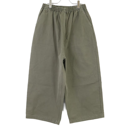 BALENCIAGA [Like new/Domestic authentic/Made in 2024] 808895 Wide Baggy Pants Bottoms